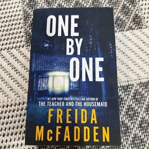 3/20$ One by One by Freida McFadden Book